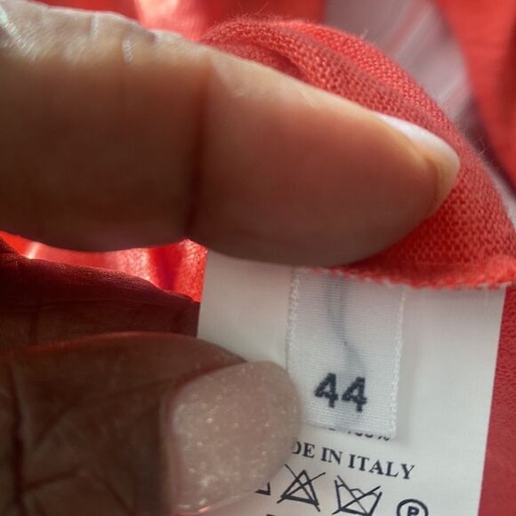 Amina Rubinacci Italian Linen Top 44 - Picture 7 of 7